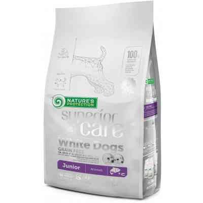 Сухий корм для собак Nature&apos;s Protection NP Superior Care White Dogs Grain Free Junior All Breeds 1.5 (NPSC45671) Вінниця