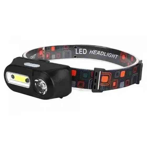 Налобна лампа Bailong BL-1801A, Професійний світлодіодний ліхтарик на голову, Легкий ліхтарик на голову EQ-14 Львів