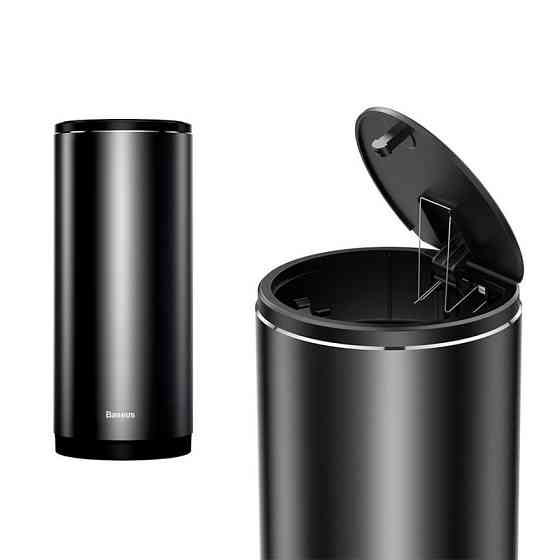 Автомобільний контейнер для сміття Baseus Gentleman Style CRLJT-01 (Чорний) Николаев