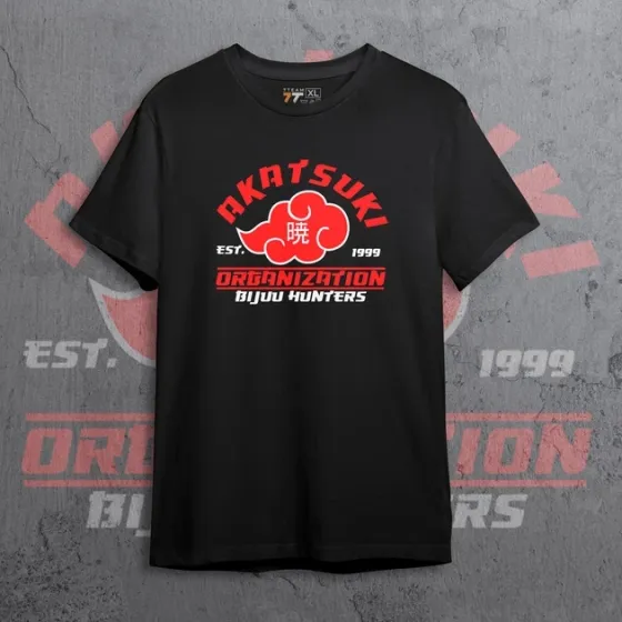 Футболка для подростка мальчика с принтом Наруто Акацукі Размер 160 Anime10077 Днепр