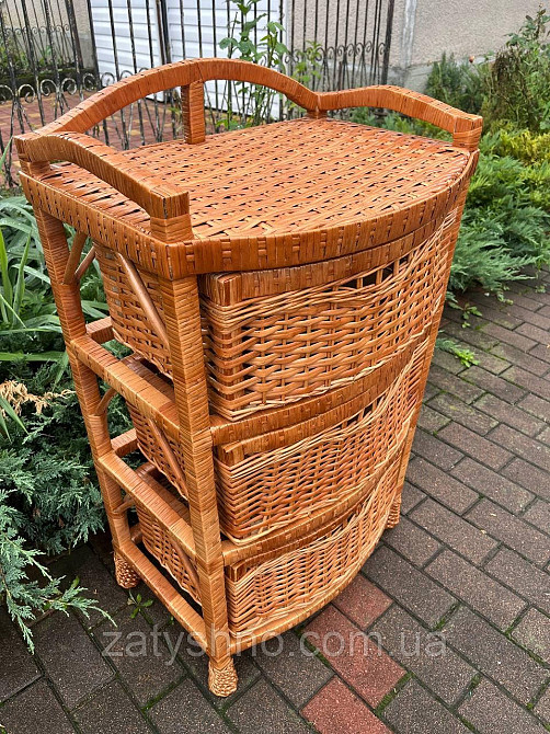 Шухляда-комод із лози дутий Київ - фото 9