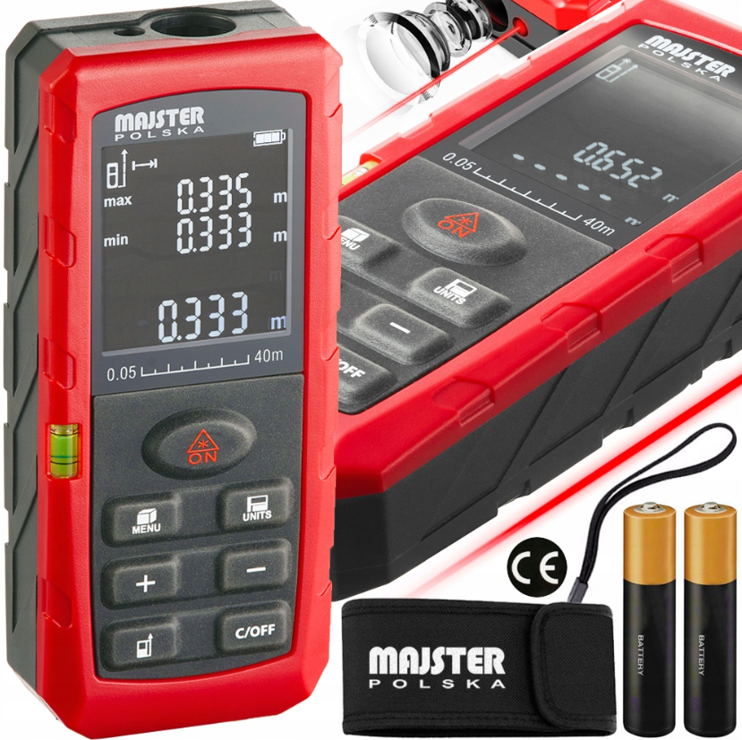 Лазерний далекомір 40 м Majster Polska (Польща) Київ - фото 1