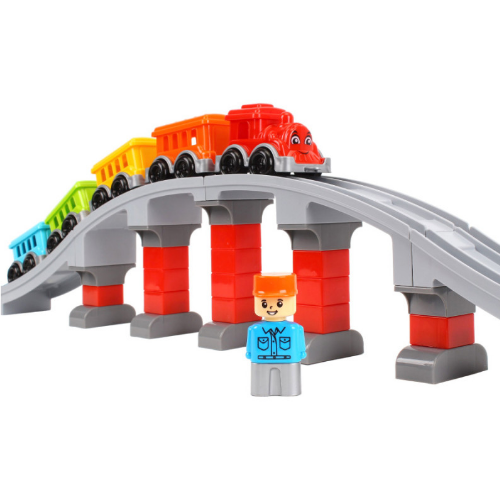 Іграшка Конструктор Залізниця Технок 1300 Житомир - фото 4