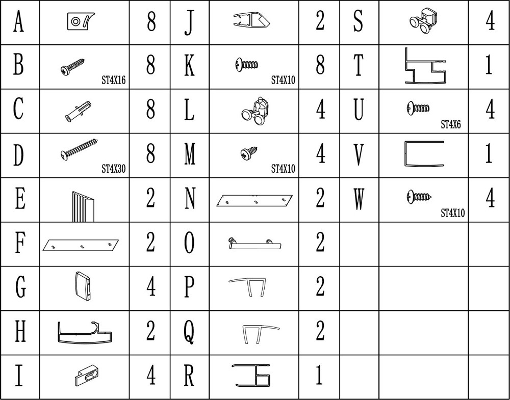Шторка для ванної BRDA 170FS BRAVO (2уп.) Київ - фото 6