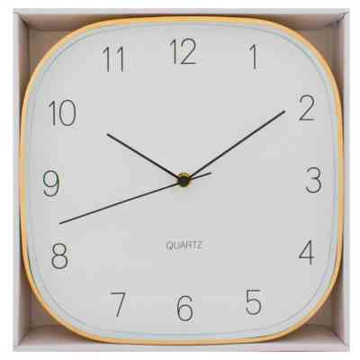 Настенные часы Optima Promo Promo Jewel, металлический, золотой (O52080-15) Винница