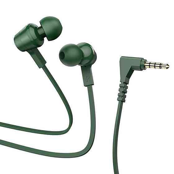Навушники HOCO M86 Oceanic universal earphones with mic Army Green Київ