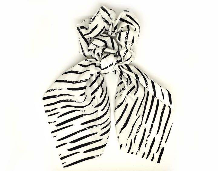 Платок резинка на хвост Твилли в полоску Киев - изображение 1