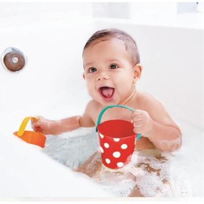 Игрушка для ванной Hape Счастливые ведерки 3 шт (E0205) Винница - изображение 6