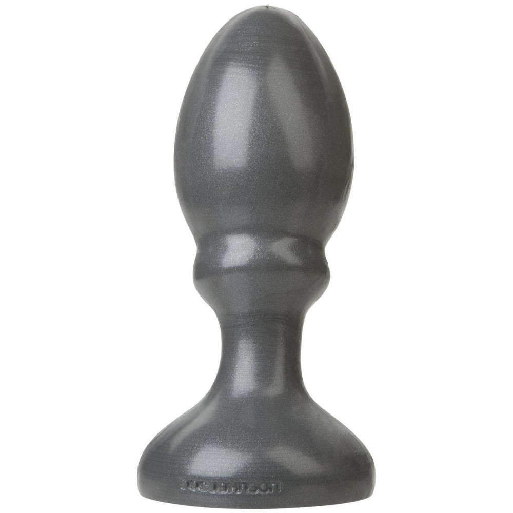 Анальная пробка Doc Johnson American Bombshell Little Boy - Gun Metal, диаметр 5,59 см Sex Aura Киев - изображение 1