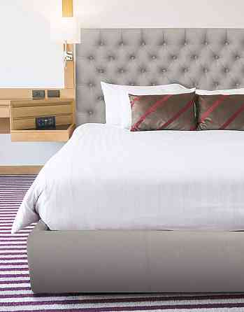 Кровать Двуспальная Cambridge Standart 160 х 200 см Amore 31 Серый Киев