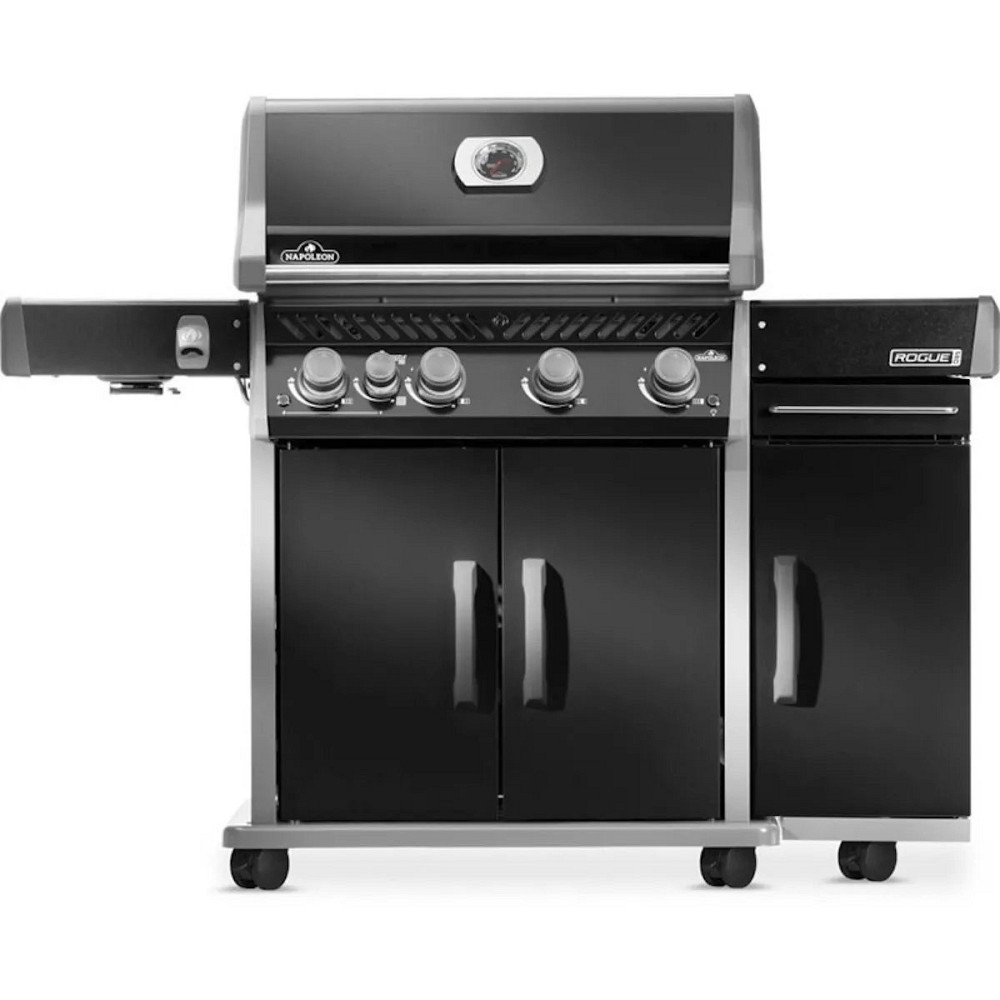 Тумба для газового гриля Napoleon Rogue чорна емальована 1 шт 68007 Код: 013236 Рівне - фото 4