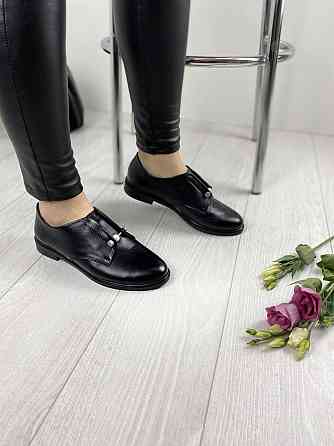 MILLI GOLD Туфлі жіночі MILLI GOLD 1244-10120 чорні (весна-осінь, шкіра натуральна) (3309) 37р. Коломыя