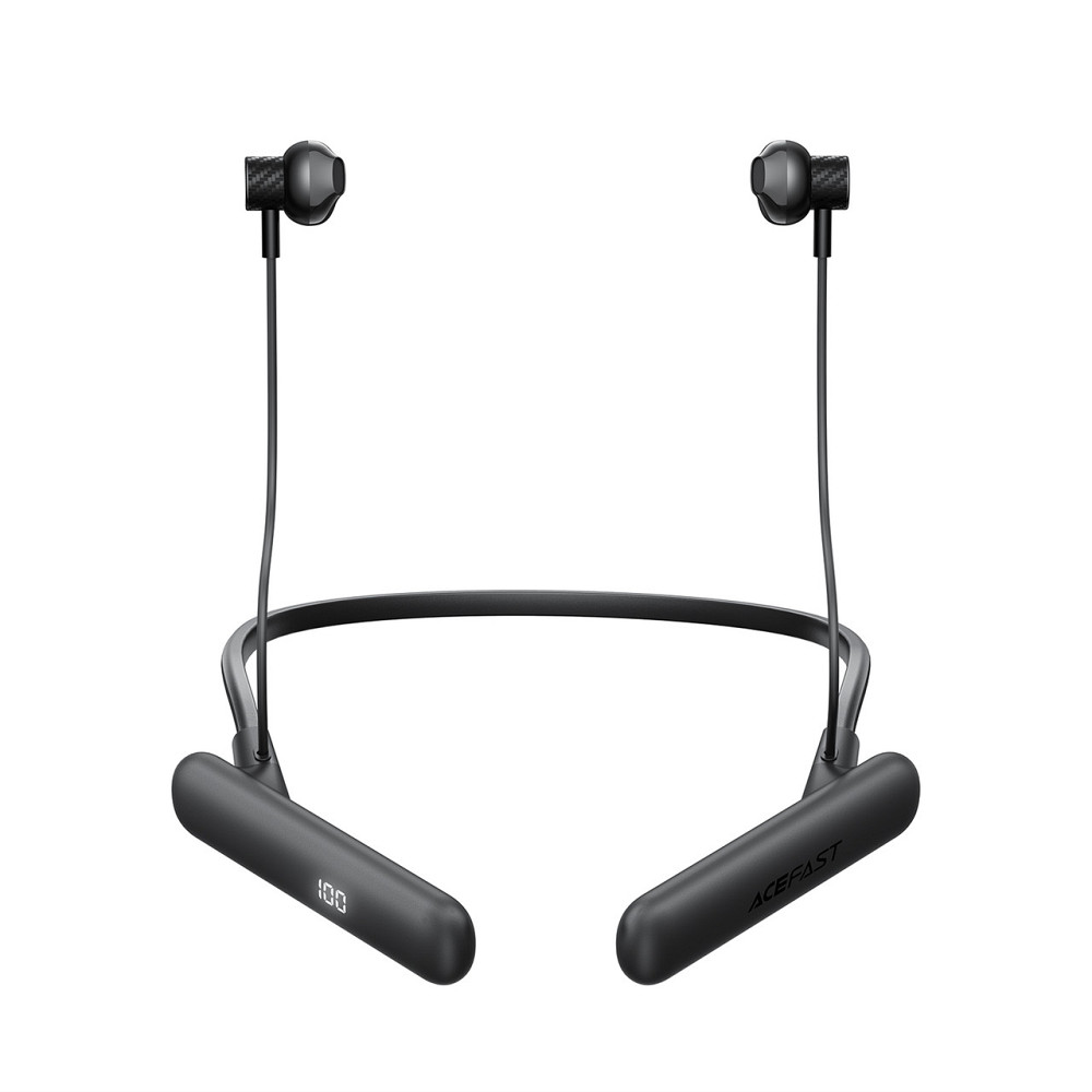 Беспроводные спортивные наушники ACEFAST N8 neck hanging wireless earphones Black Одесса - изображение 3
