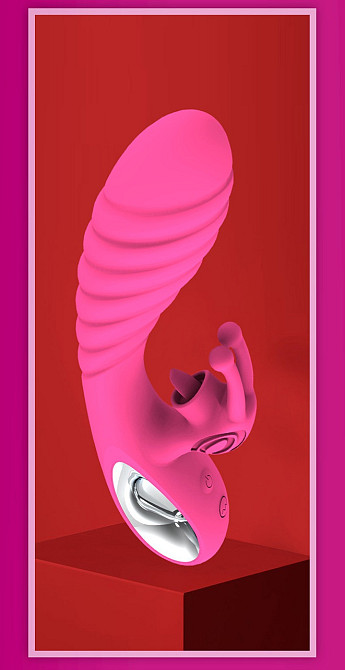 Вібратор Vicky USB Pink Sex Aura Київ - фото 8