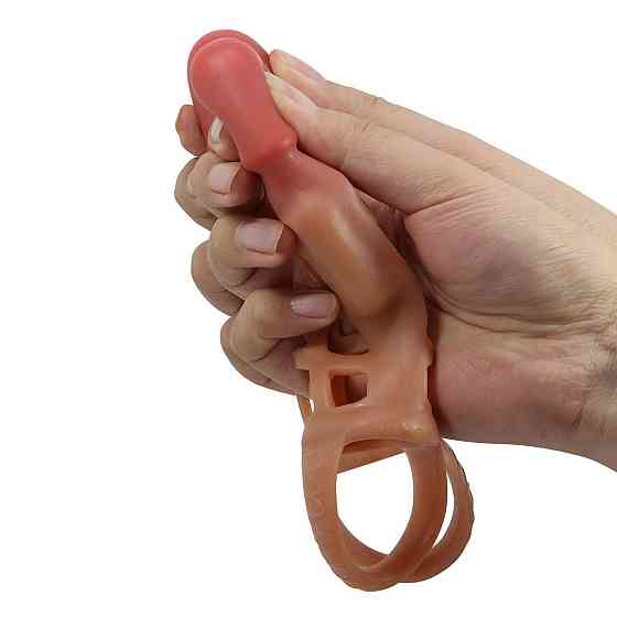 Насадка-презерватив с вибрацией PRETTY LOVE - Preston Penis sleeve, BI-026209-2 Sex Aura Киев