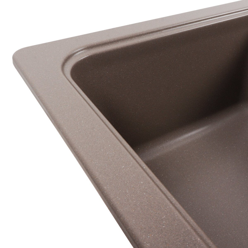 VALESO Гранітна мийка для кухні VALESO VERONA 7850 матова Дюна Коломия - фото 4