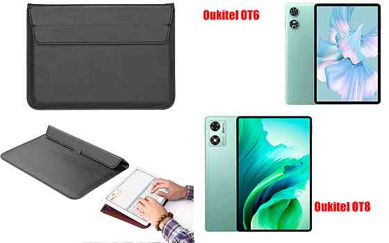 Чохол-конверт VitoCase для Oukitel OT6, OT8, з функцією підставки для планшета Чорний Київ