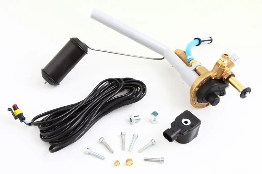 Мультиклапан ГБО для наруж. тор-го баллона H200мм 0° Tomasettо с катушкой выход 8мм Винница - изображение 1