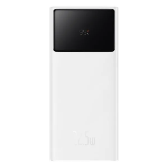 Зарядная батарея Baseus Star-Lord Digital Display 20000mAh Fast Charge 22.5W PPXJ080002 (Белый) Винница