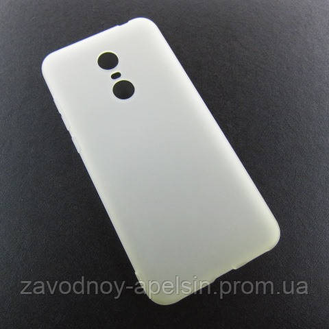 Xiaomi Redmi 5 plus 5+ чохол білий soft touch Одеса - фото 1