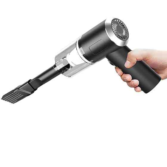 Автомобильный пылесос + 3 насадки, 120Вт, от USB, AS-228 / Беспроводной пылесос / Ручной пылесос Киев