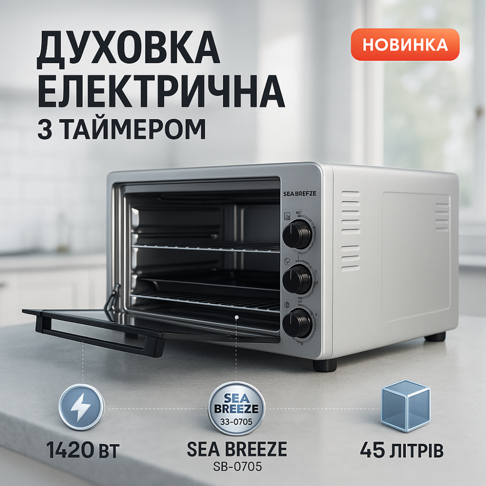 Настольные плиты электронные, Духовка электрическая настольная с грилем, Печь-духовка для готовки CG-55 Львов - изображение 8