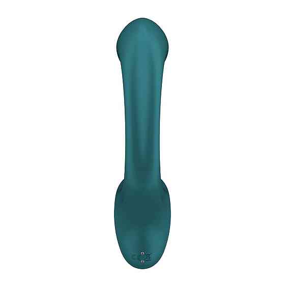 Вагінально-кліторальний вібратор Satisfyer G for Goddess 2 Bottle Green, 2 мотори Sex Aura Київ