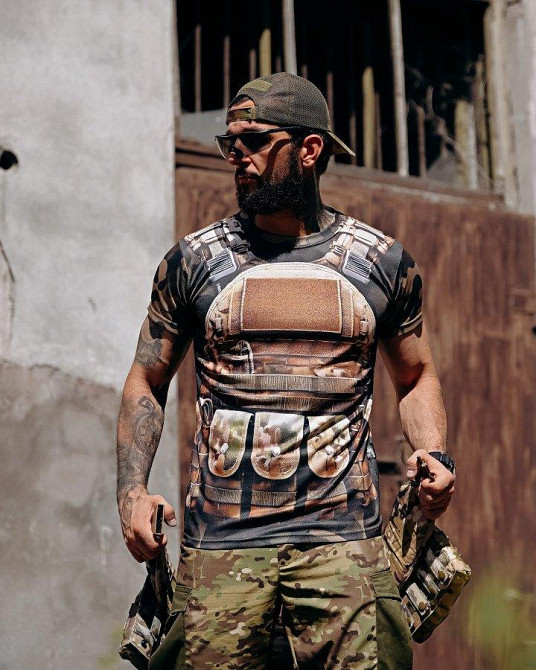 Тактическая потоотводящая футболка oblivion GENEZIS  ДЛ7158 Одесса - изображение 6