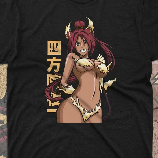 Футболка для подростка мальчика с принтом Блич Йоруичи Размер 160 Anime10591 Днепр - изображение 4