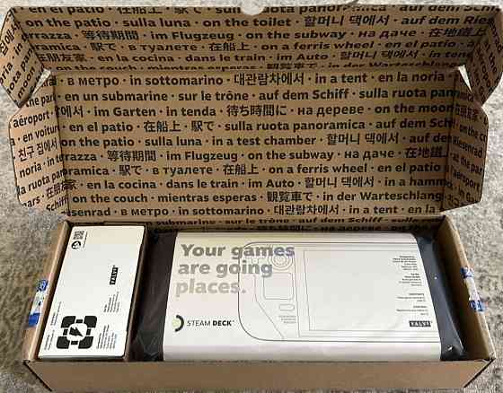 Приставка: Steam Deck 512Gb. LCD портативна ігрова консоль. Харків