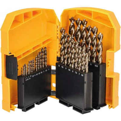 Набір свердл DeWALT по металу EXTREME INDUSTRIAL COBALT,HSS- Co, d=1-13 мм, 29 ш (DT4957) Вінниця - фото 1