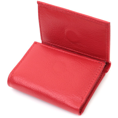 Портмоне ST Leather Из натуральной кожи Красное (22729) Винница - изображение 11