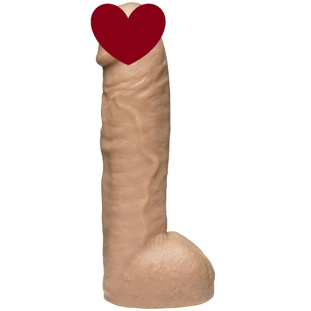 Фалоімітатор Doc Johnson Realistic Hung - Vanilla, Vac-U-Lock, діаметр 7 см Sex Aura Київ - фото 1