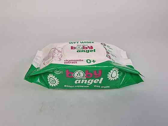 Волога серветка 120 шт з клапаном "WET WIPES" (1 пачка) Харків