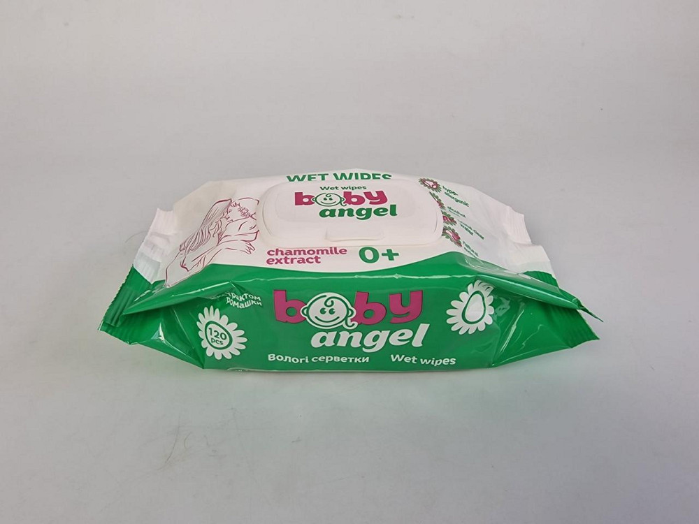 Волога серветка 120 шт з клапаном "WET WIPES" (1 пачка) Харків - фото 2