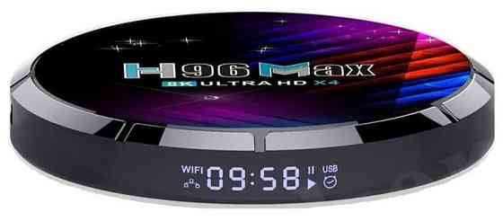 СМАРТ - Приставка: 4/32Gb. TV BOX H96 Max Ultra HD X4 Киев
