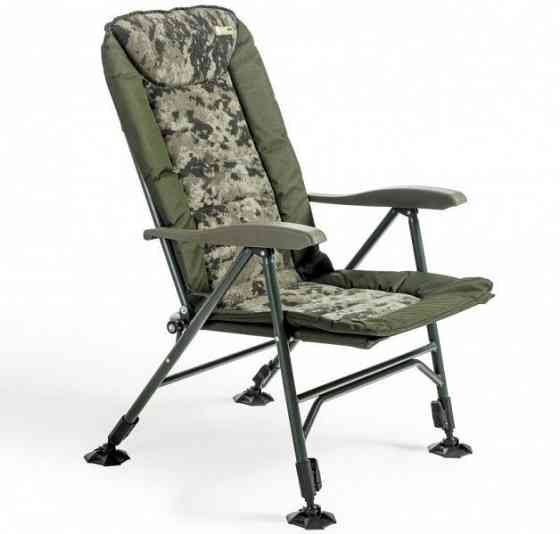 Коропове Крісло для риболовлі посилене до 160 кг Mivardi "Chair CamoCODE Quattro" (M-CHCCQ) Нововолинськ