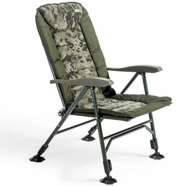 Коропове Крісло для риболовлі посилене до 160 кг Mivardi "Chair CamoCODE Quattro" (M-CHCCQ) Нововолинськ - фото 1