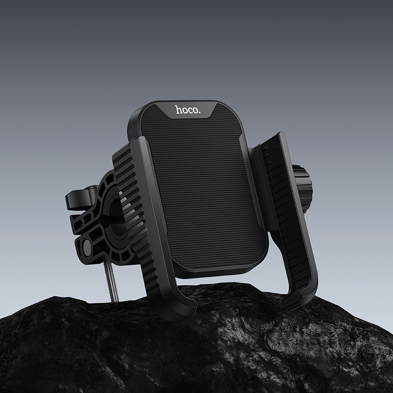 Вело/Мото держатель для телефона HOCO H91 Milly motorcycle bicycle universal holder Black Киев - изображение 9