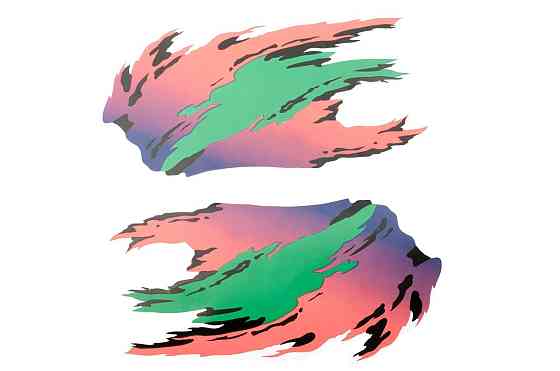 Наклейка декор FLAME (25х12см) (#0770) Мукачево