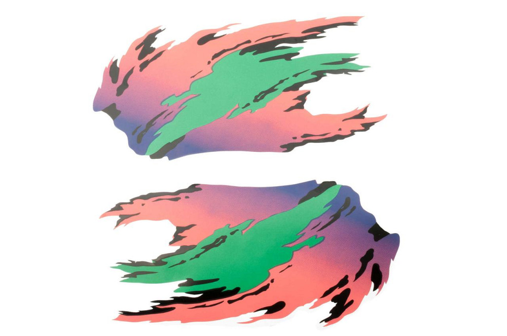 Наклейка декор FLAME (25х12см) (#0770) Мукачево - изображение 1