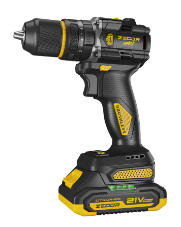 Аккумуляторный шуруповерт ZEGOR CDPP-21BLH-170 (аккум 21V 4.0Ah и зарядка) Киев