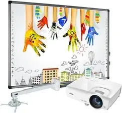 Интерактивная доска Zestaw Interaktywny Avtek 80 Pro : Tablica Interaktywna Avtek Tt-Board 80 Pro + Projektor Vivitek Dx283St + Киев - изображение 1