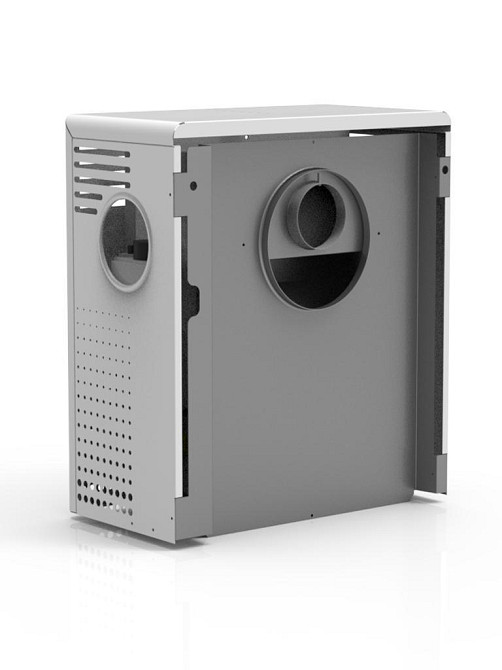 Конвектор газовый ЖИТОМИР-5 КНС-8 со стальным теплообменником обогреватель 8 кВт до 80 м2 итальянская автоматика EuroSit + дымоход Тернополь - изображение 5