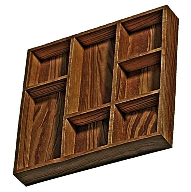 Менажница деревянная 