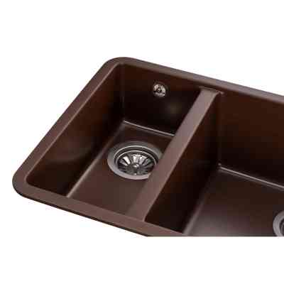 Мийка кухонна GRANADO Under top DOUBLE marron (gr3406) Вінниця