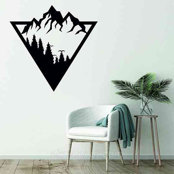 Декоративне настінне Панно «Гора»  Декор на стіну Київ