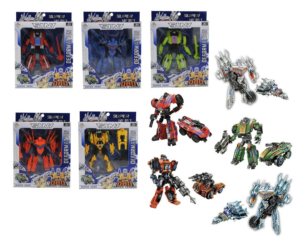 Іграшка DIY Toys Робот-трансформер в асортименті (CJ-2287465) (6896105) Київ - фото 1