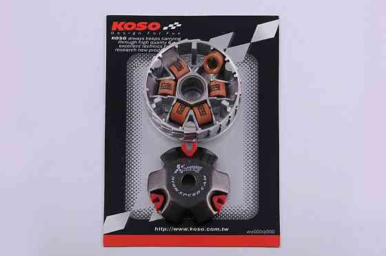 Варіатор передній (тюнінг) скутер Хонда Діо AF18 (мідно-граф. втулка, ролики латунь) Мукачево