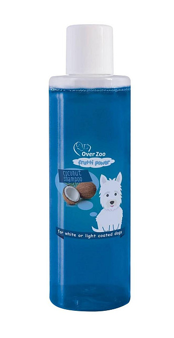 Шампунь Over Zoo Shampoo Frutti Power Coconut для собак с белой шерстью с ароматом кокоса - 200 мл Винница - изображение 1
